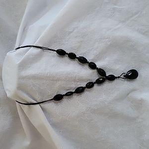 White House Black Market Black Necklace